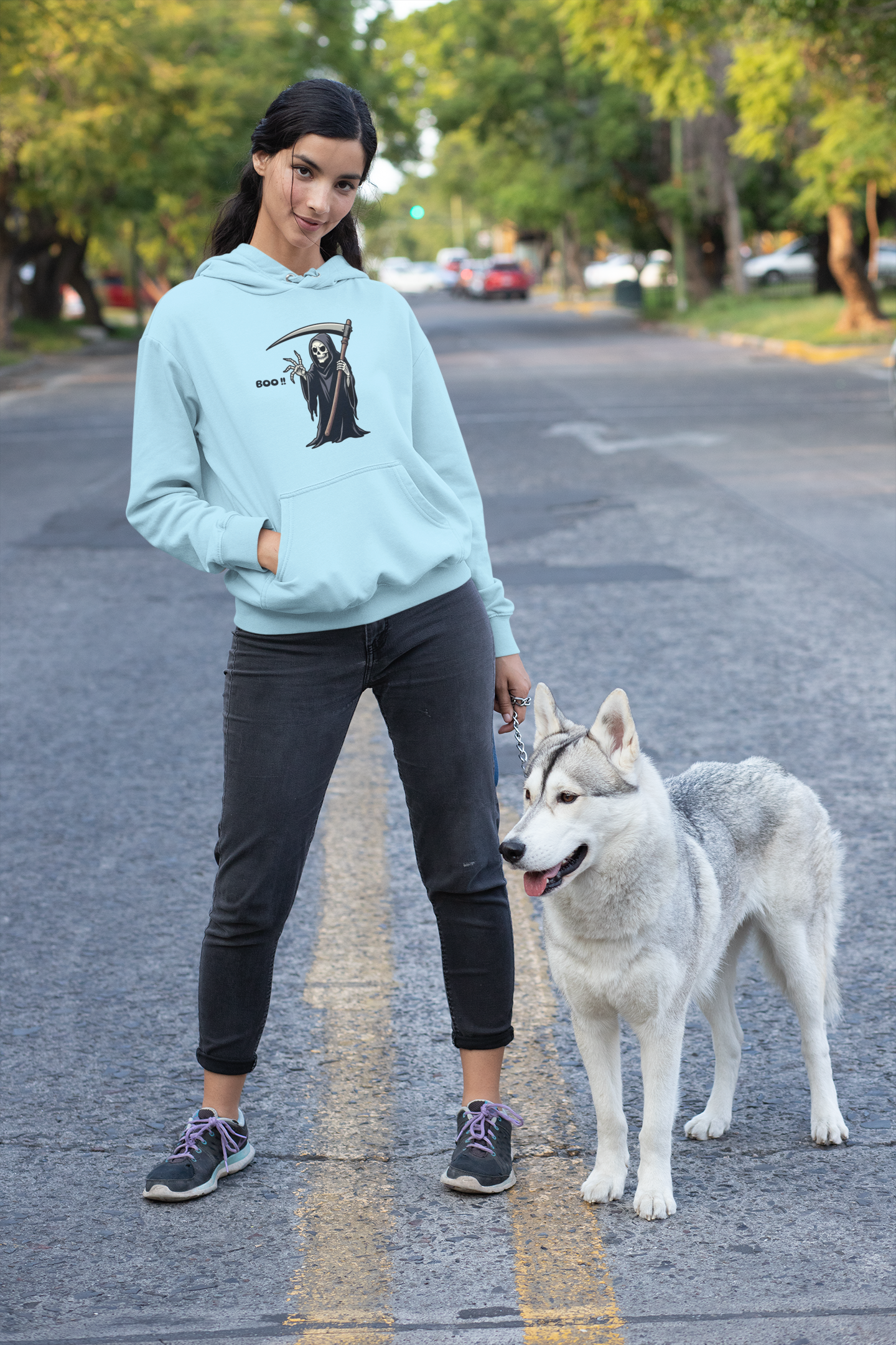 Scary BOO - Women's Hoodie