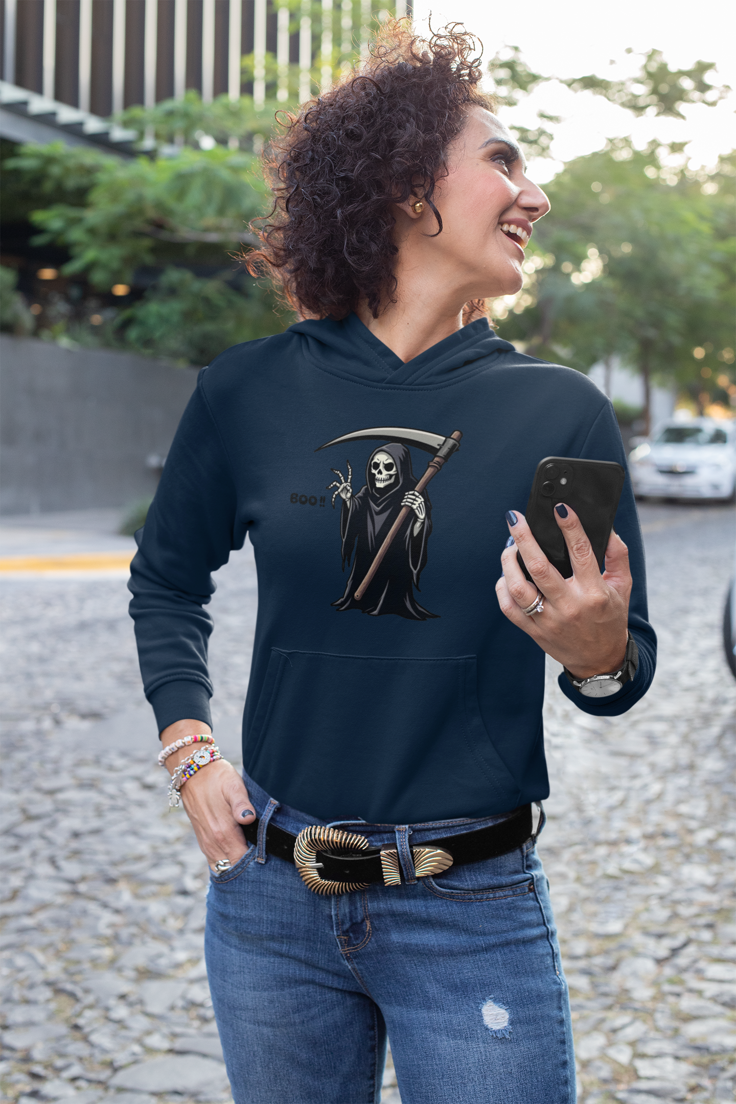 Scary BOO - Women's Hoodie