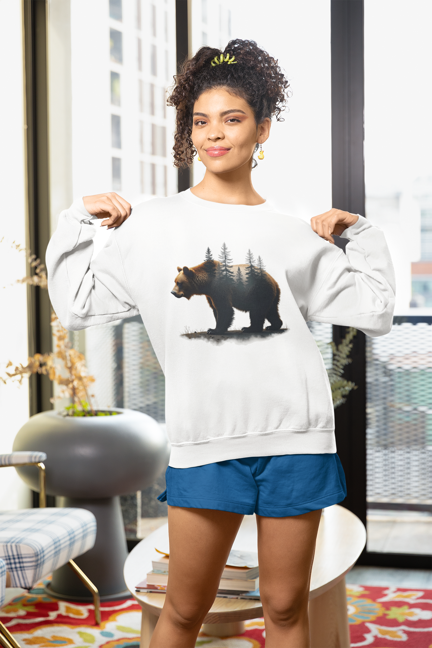 Bear in Wild - Women's Sweatshirt