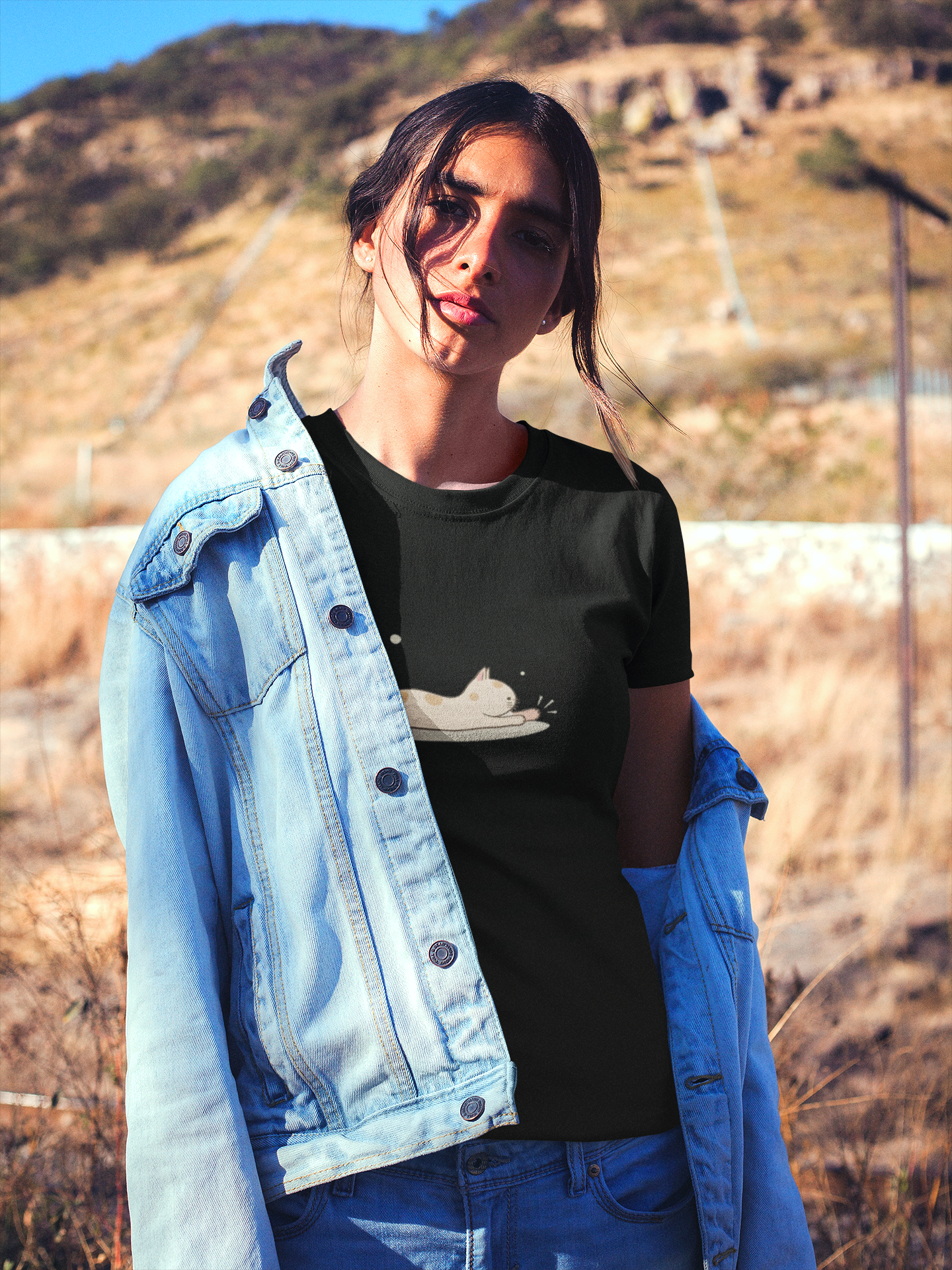 Playful Cat Women's T-shirt