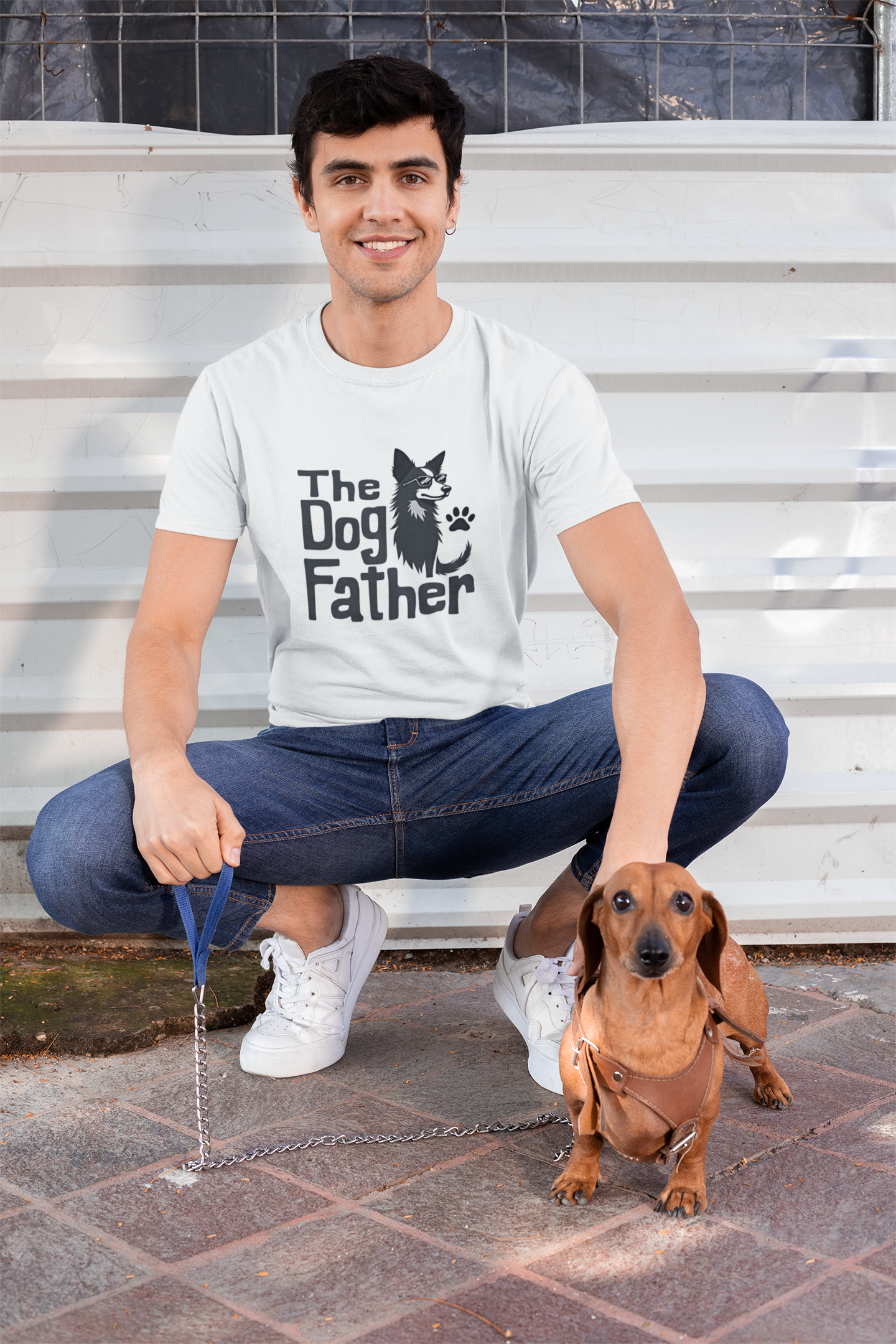Dog Father Men's T-shirt