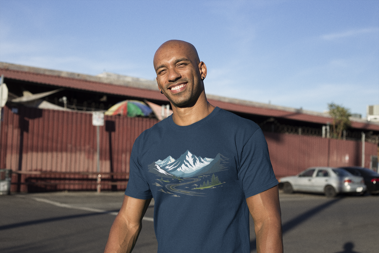 Explore The Mountains Men's T-shirt