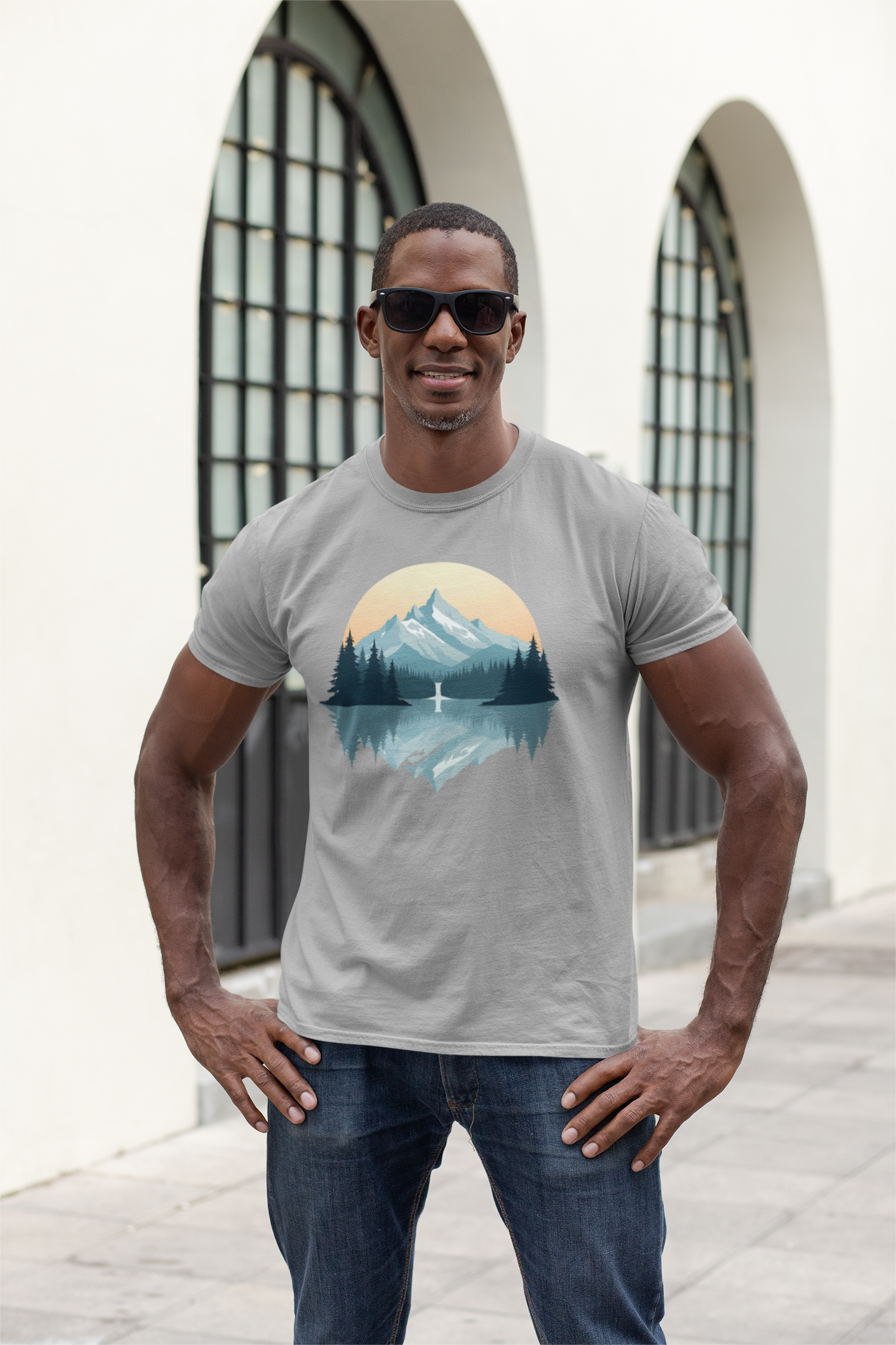 Mountain River Origin Men's T-shirt