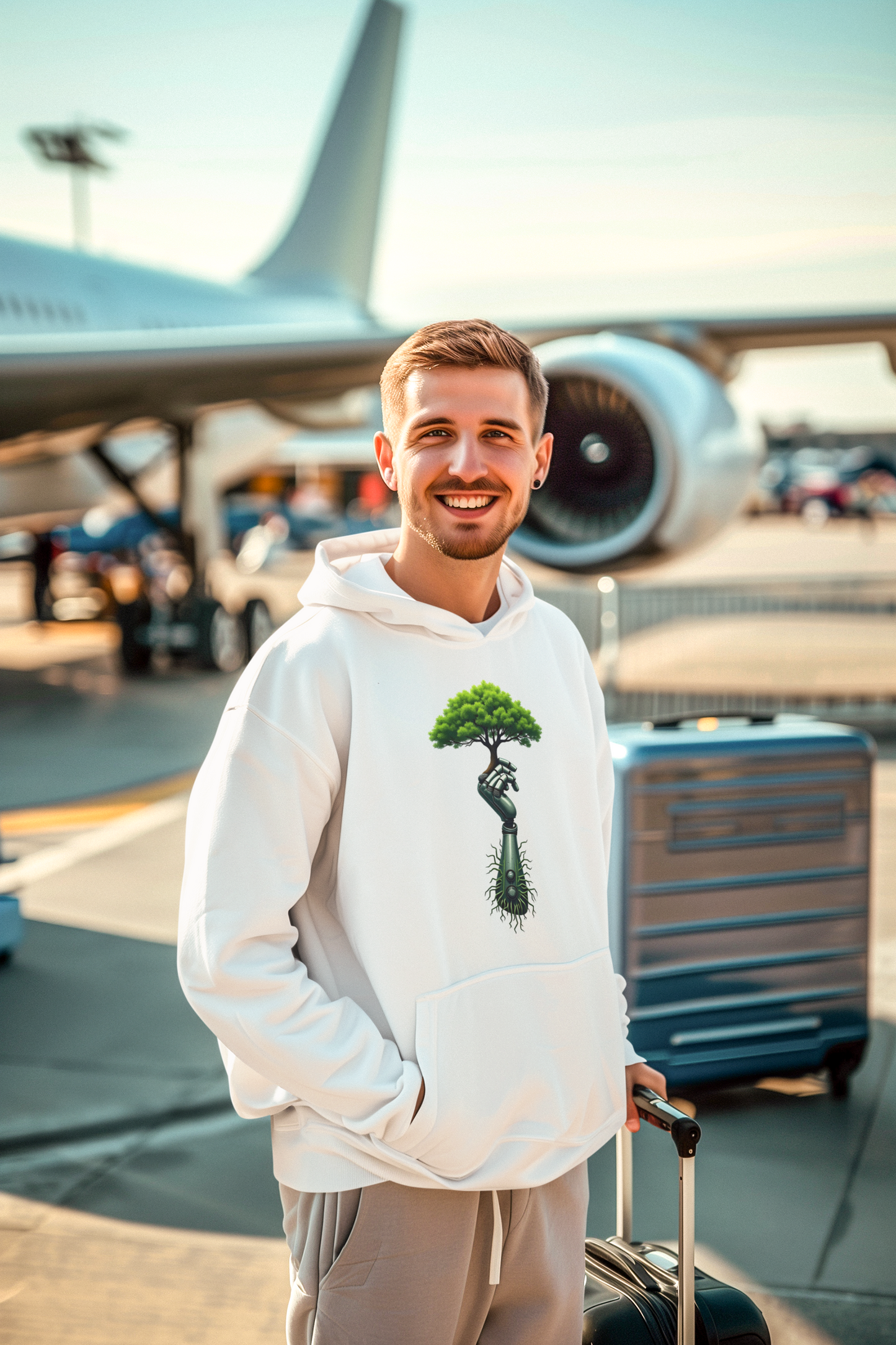 Save Nature in Future Men's Hoodie