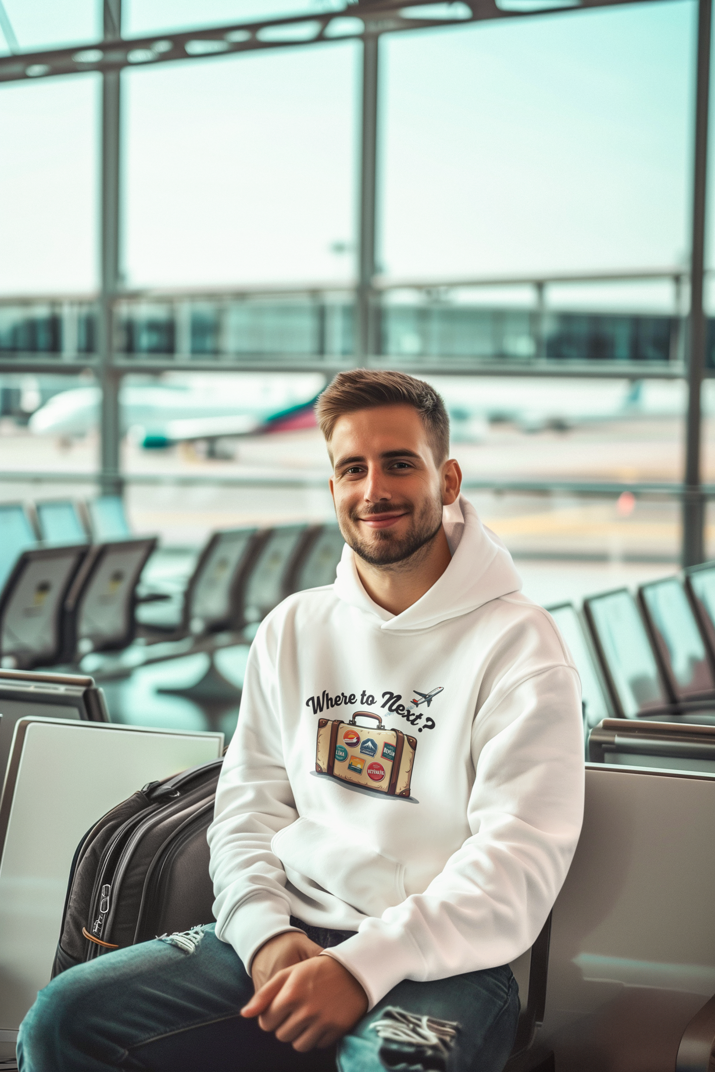 Where To Next - Men's Hoodie