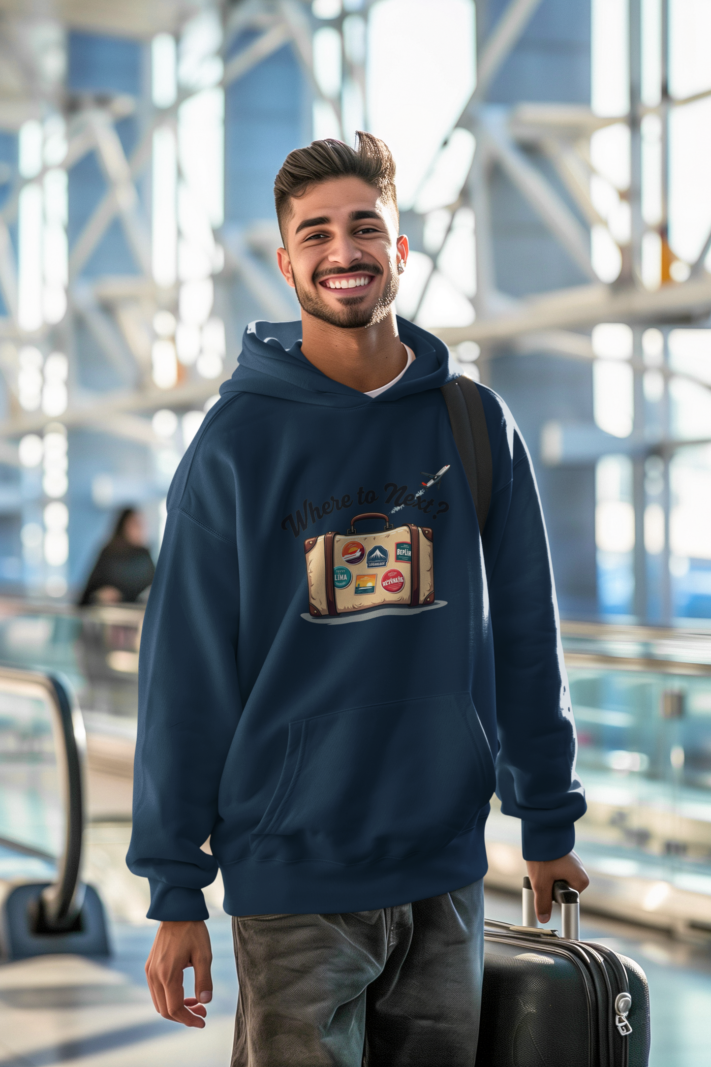 Where To Next - Men's Hoodie