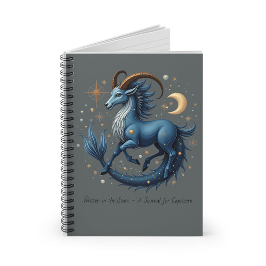 Capricorn Notebook - Written in the Stars Journal