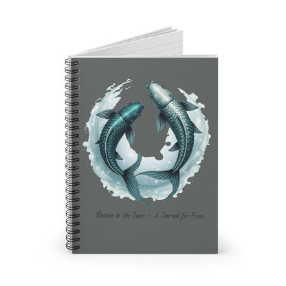 Pisces Notebook - Written in the Stars Journal