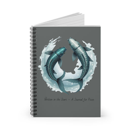 Pisces Notebook - Written in the Stars Journal