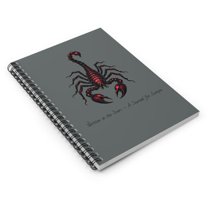 Scorpio Notebook - Written in the Stars Journal