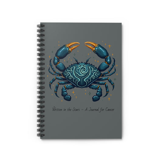 Cancer Notebook - Written in the Stars Journal