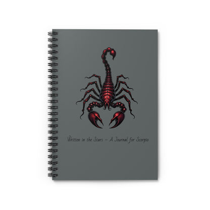 Scorpio Notebook - Written in the Stars Journal