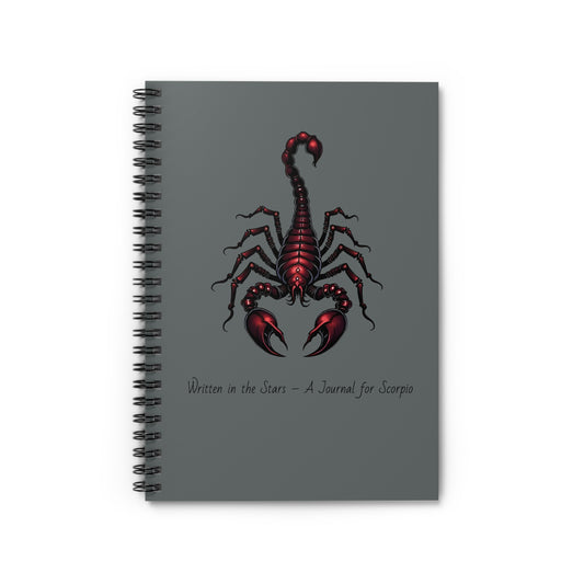 Scorpio Notebook - Written in the Stars Journal