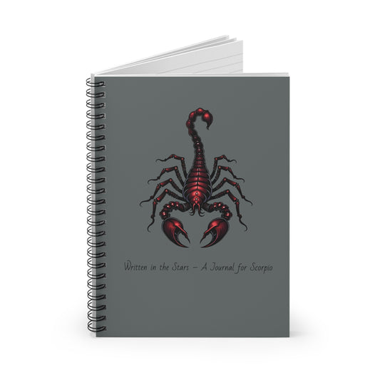 Scorpio Notebook - Written in the Stars Journal