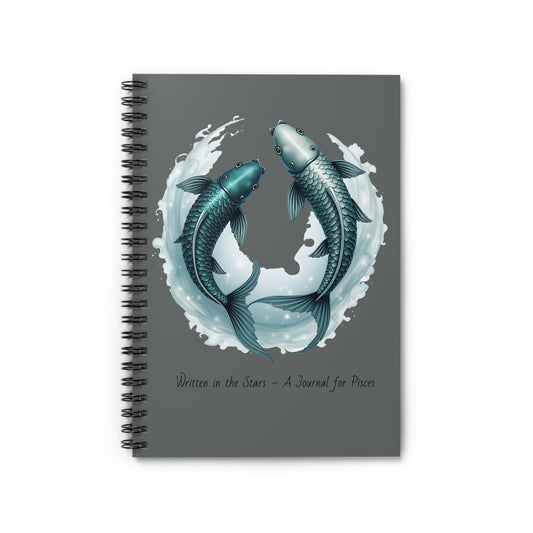 Pisces Notebook - Written in the Stars Journal