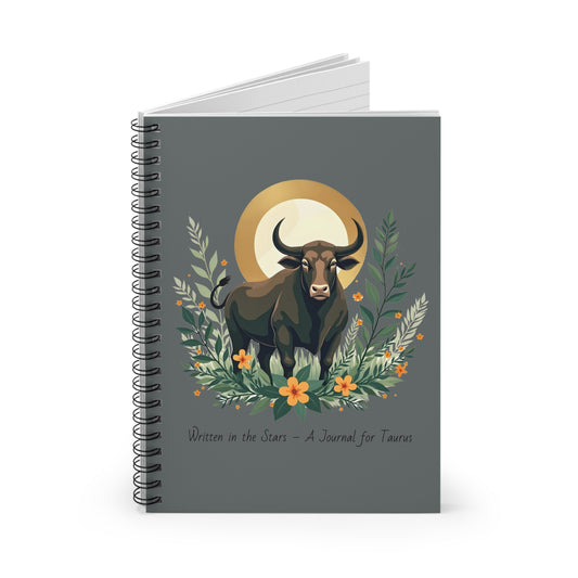 Taurus Notebook - Written in the Stars Journal