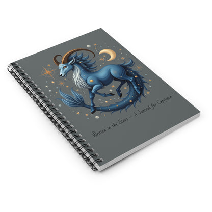 Capricorn Notebook - Written in the Stars Journal