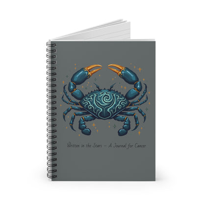 Cancer Notebook - Written in the Stars Journal