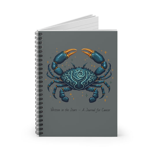 Cancer Notebook - Written in the Stars Journal