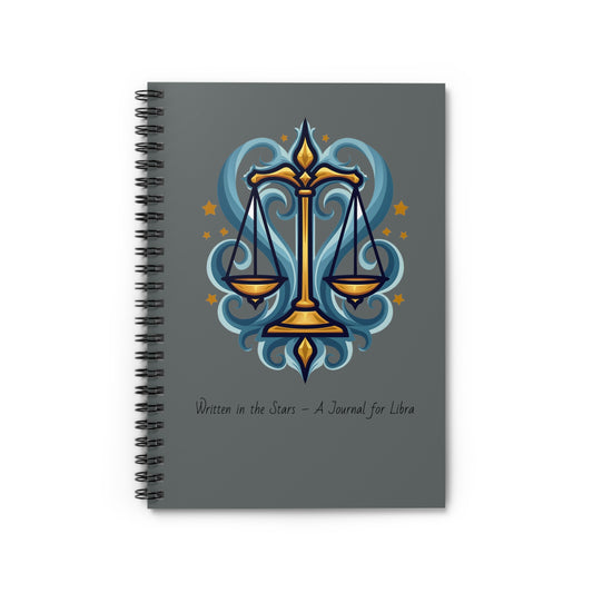 Libra Notebook - Written In the Stars Journal