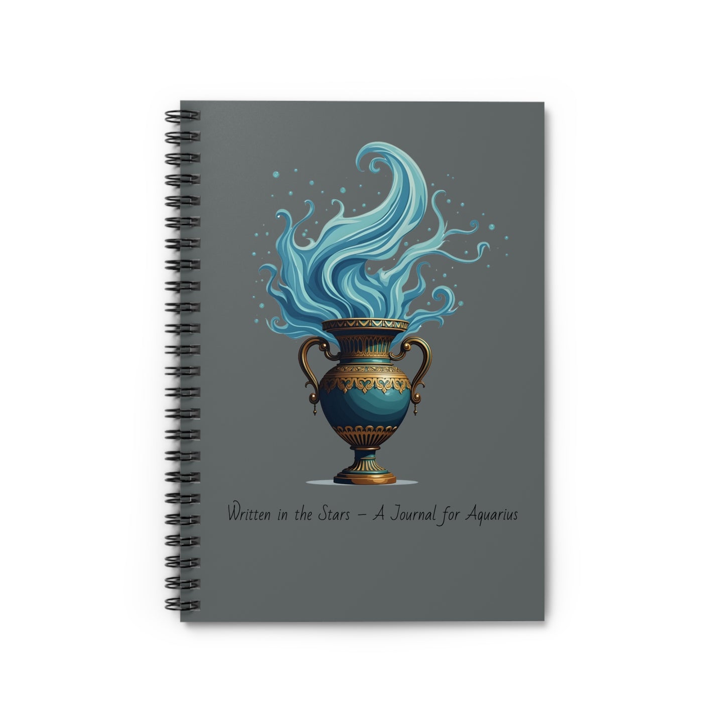 Aquarius Notebook - Written in the Stars Journal