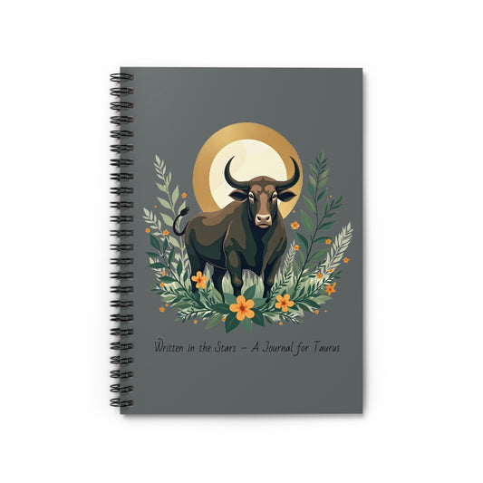 Taurus Notebook - Written in the Stars Journal