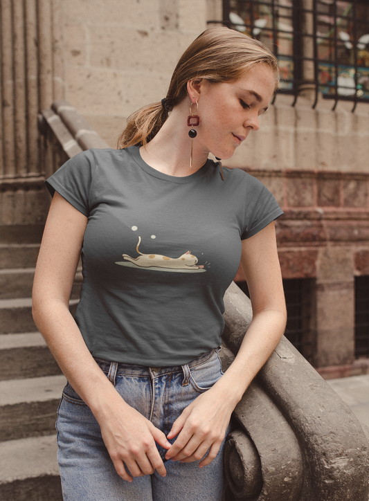 Playful Cat Women's T-shirt