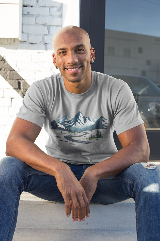 Explore The Mountains Men's T-shirt