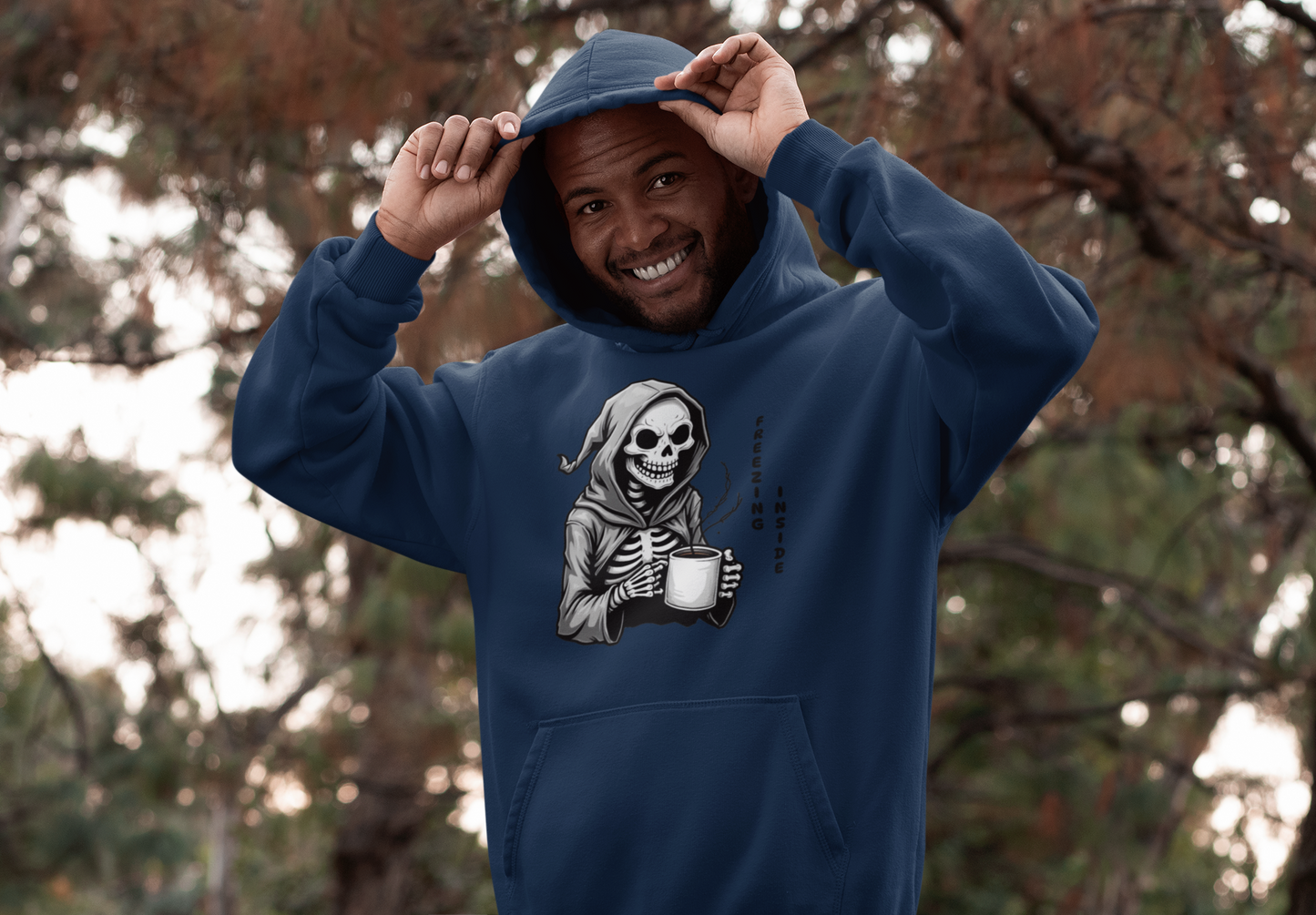 Freezing Inside - Men's Hoodie