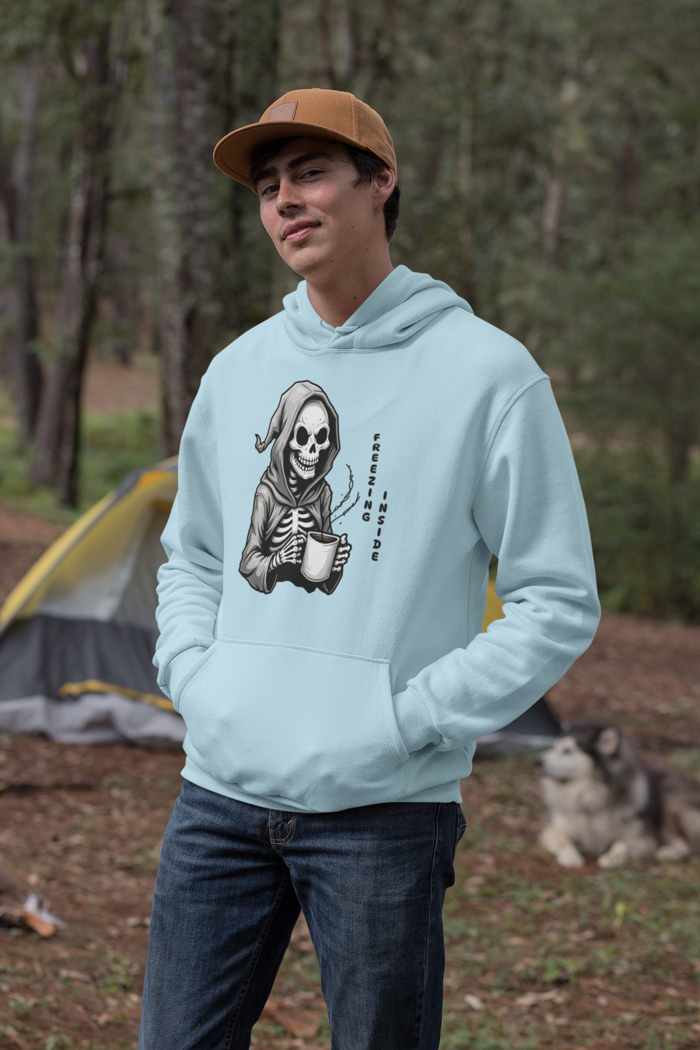Freezing Inside - Men's Hoodie