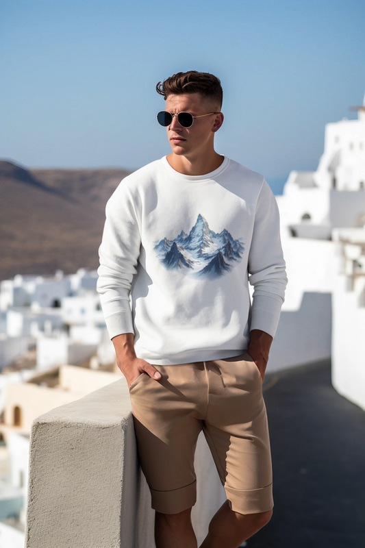 Mountain Ranges Men's Sweatshirt