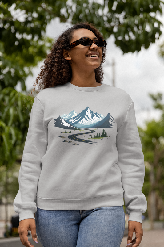 Road to Mountain Women's Sweatshirt