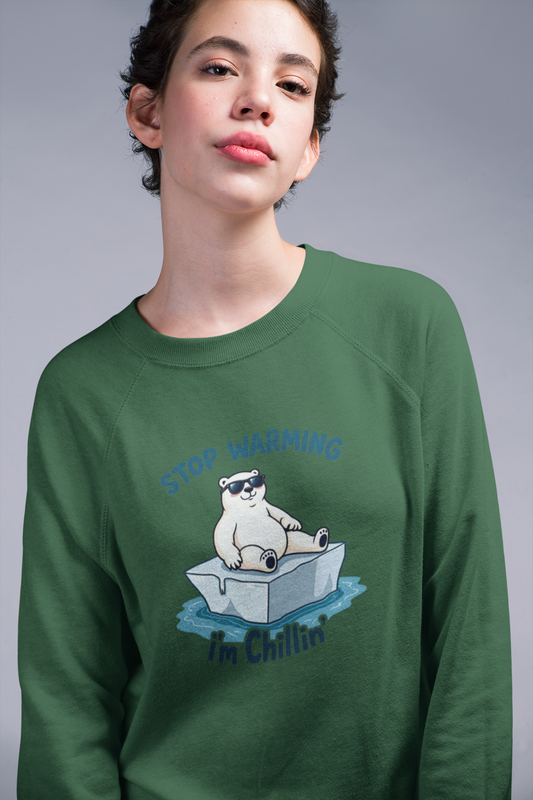 Stop Warming Girl - Women's Sweatshirt