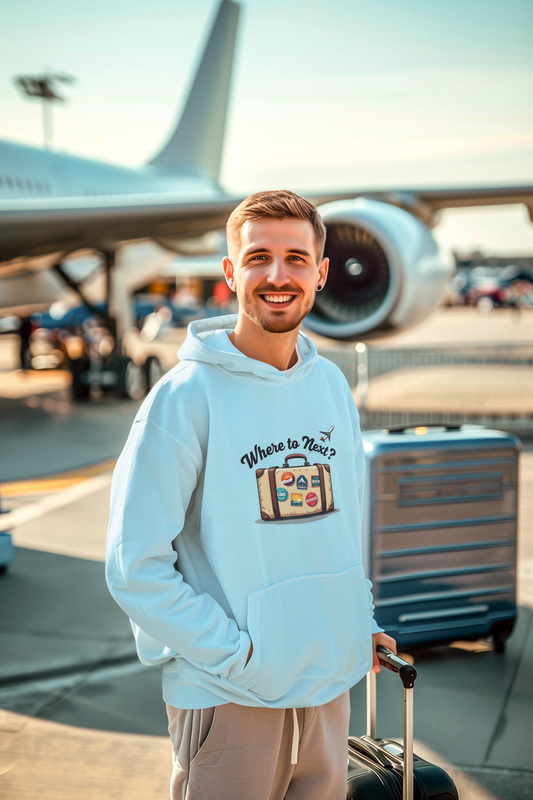 Where To Next - Men's Hoodie