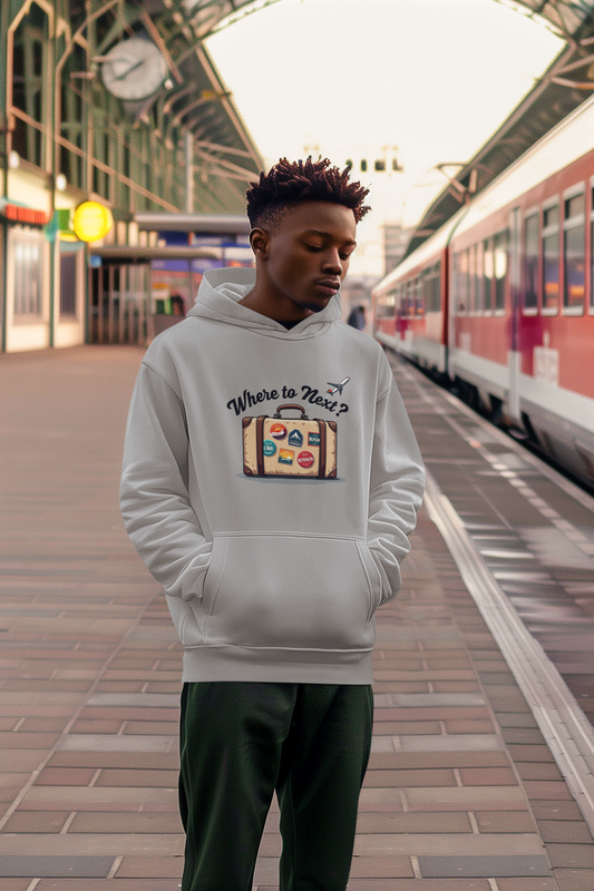 Where To Next - Men's Hoodie